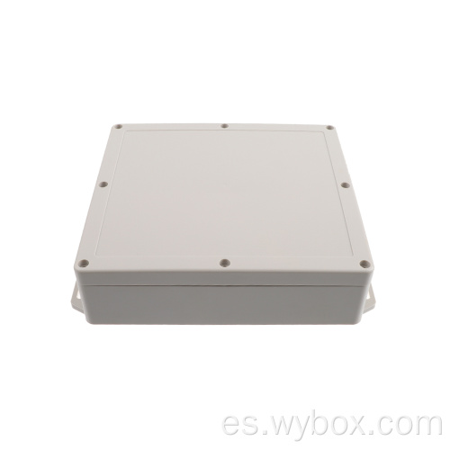 Caja de montaje en pared de ABS, caja impermeable para exteriores, caja de conexiones para carril din, caja de conexiones con terminales PWM361 con 248 * 200 * 60 mm